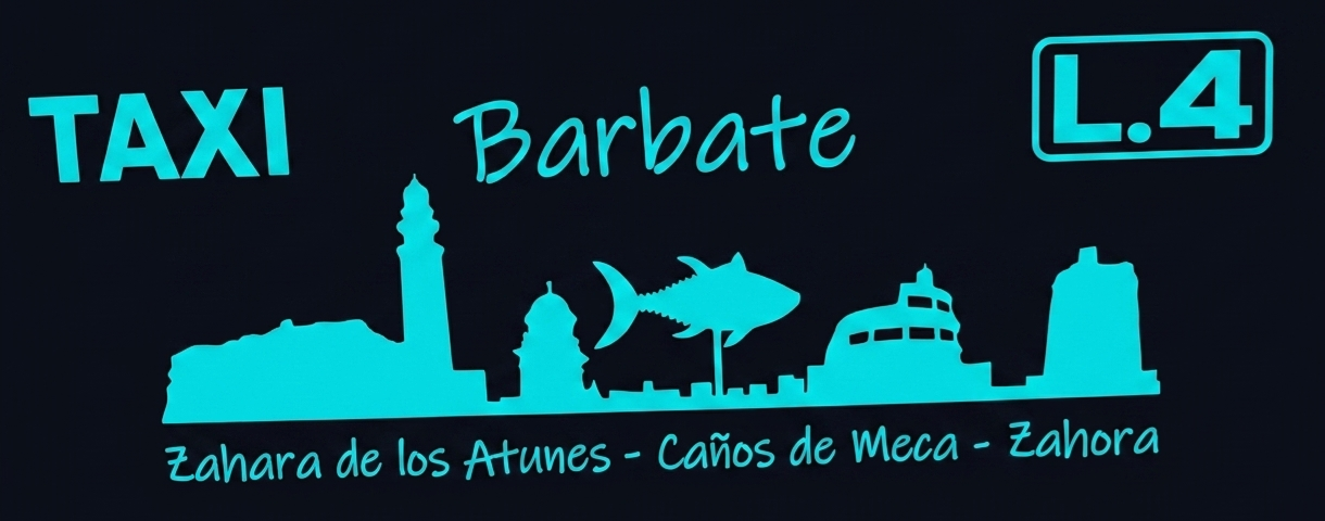 Taxi Barbate - Licencia L4 - Zahara de los Atunes, Caños de Meca, Zahora